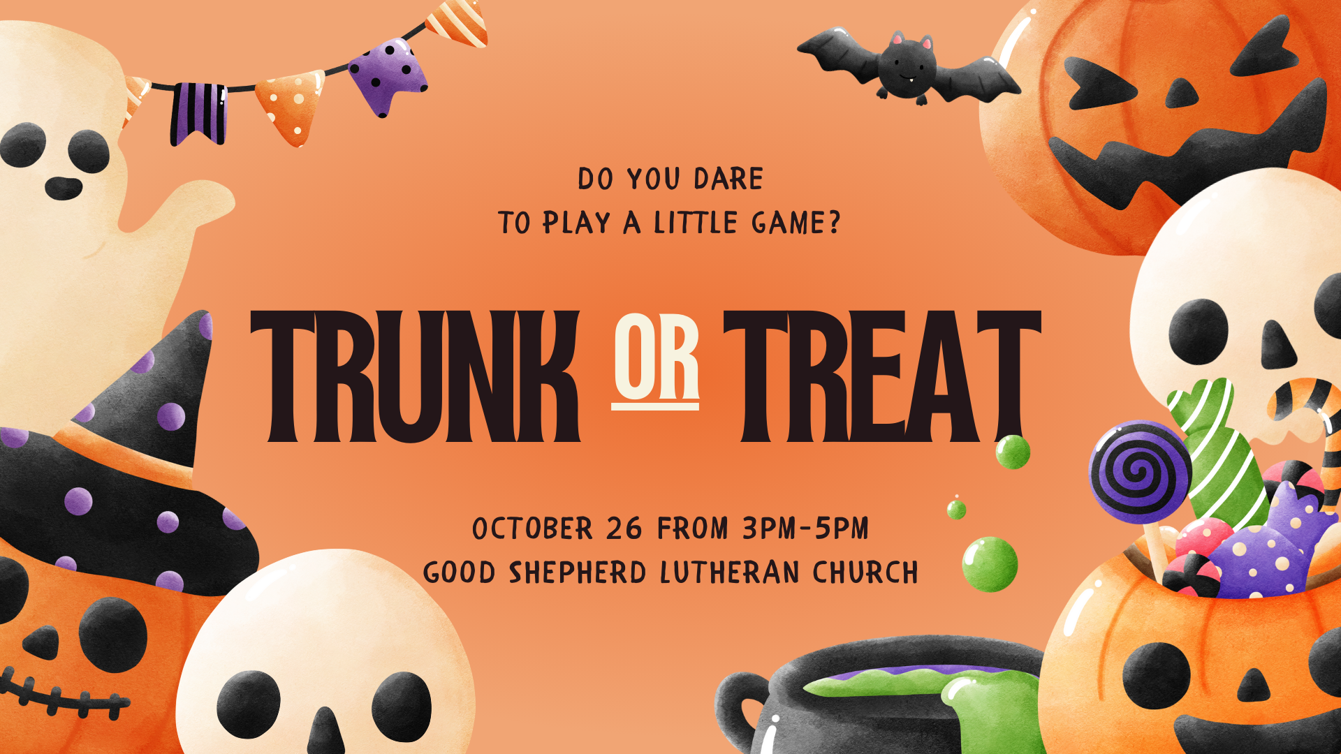 Featured image for “Trunk or Treat – October 26th!”